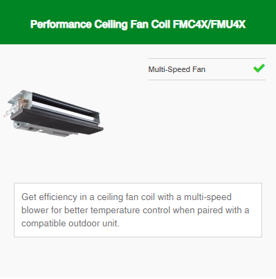 Fan Coil Performance Series 4