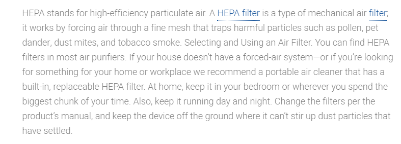 Air Filtration: Hepa Air Cleaners In Mesa, AZ